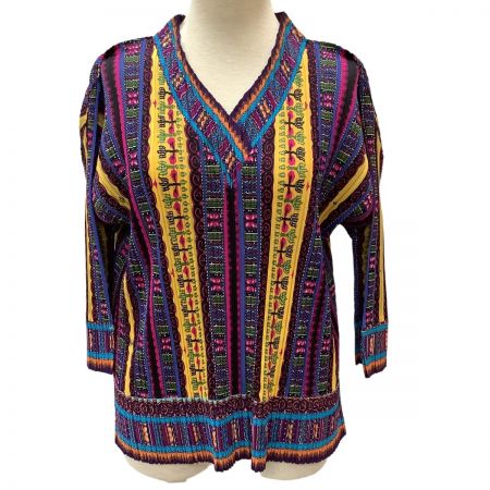  ISSEY MIYAKE イッセイミヤケ PLEATS PLEASE カットソー SIZE 3 PP41-JK812 マルチカラー