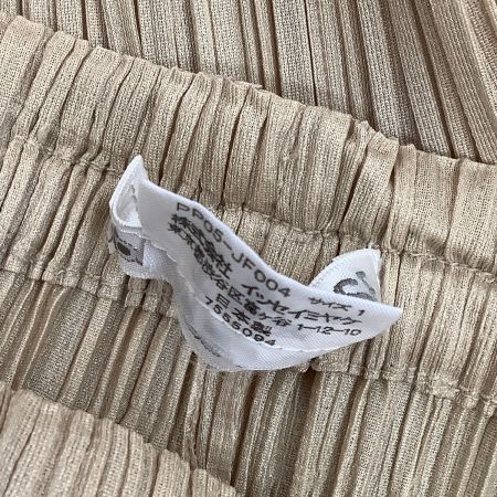  ISSEY MIYAKE イッセイミヤケ PLEATS PLEASE パンツ  SIZE 1 PP05-JF004 ベージュ