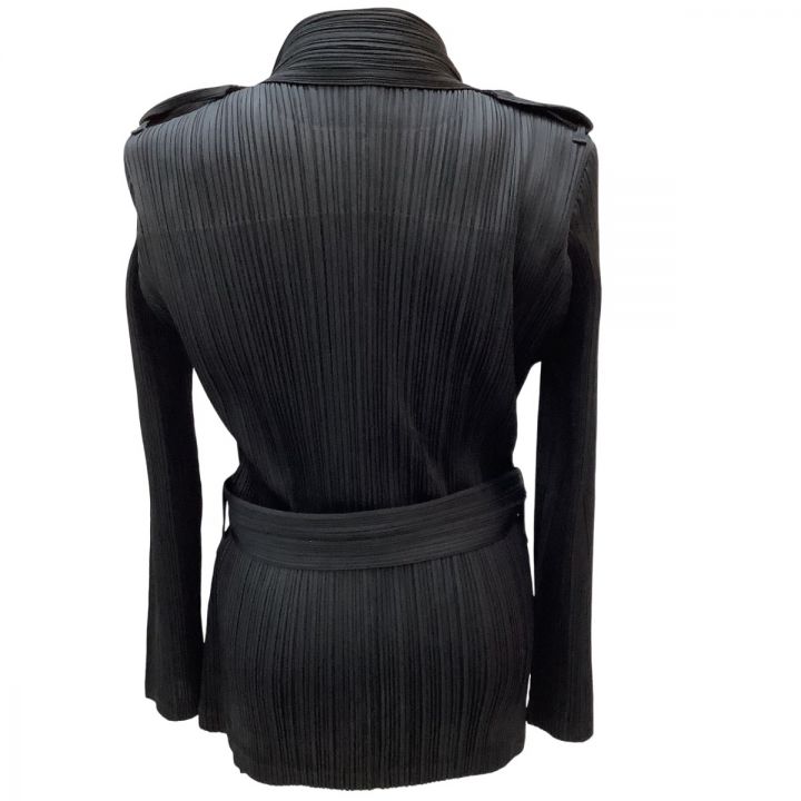 イッセイミヤケ プリーツプリーズ スタンドカラージャケット 美品