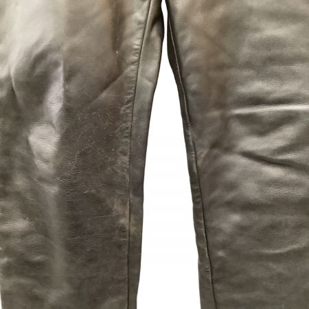  VANSON バンソン メンズ レザーパンツ SIZE 83.5cm (W33) ブラック