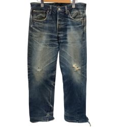 ♪♪ LEVI'S リーバイス メンズ ダメージジーンズ デニム SIZE 91cm (W36)  501xx 復刻ﾓﾃﾞﾙ Cランク