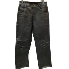 HORN WORKS ホーンワークス  メンズ レザーパンツ SIZE 76cm (W30) ブラック Cランク