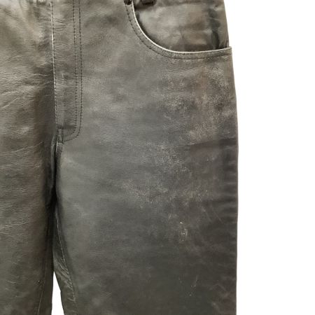 HORN WORKS ホーンワークス  メンズ レザーパンツ SIZE 76cm (W30) ブラック
