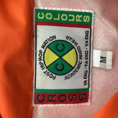 Cross Colours クロスカラーズ メンズ ナイロンジャケット SIZE M オレンジ