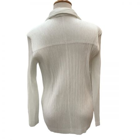  ISSEY MIYAKE イッセイミヤケ プリーツ PLEATS ジャケット SIZE 2 IM12FD925 ホワイト