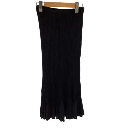 ISSEY MIYAKE FETE イッセイミヤケ 変形 消しプリーツ スカート SIZE 2 IF92FG203 ブラック