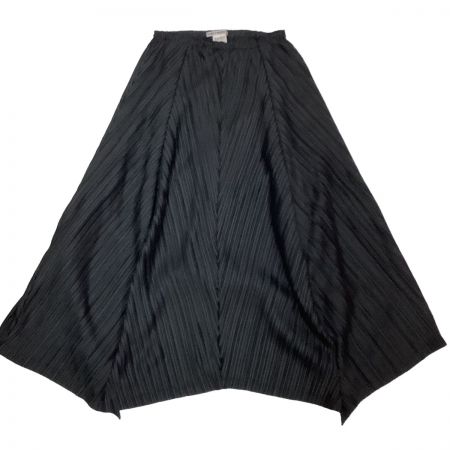  ISSEY MIYAKE イッセイミヤケ 変形 バルーン プリーツ スカート SIZE 2 IM93FG721 ブラック