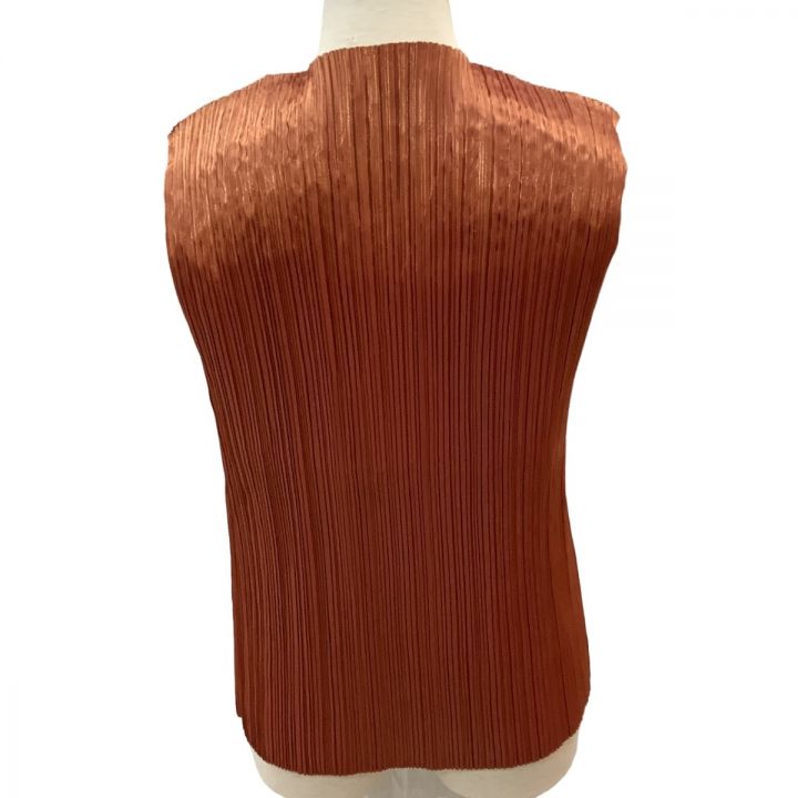 ISSEY MIYAKE MEN イッセイミヤケ メンズ 光沢 ベスト プリーツ SIZE M