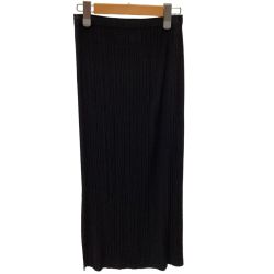 ISSEY MIYAKE FETE イッセイミヤケ プリーツ スカート　SIZE 2 IF72FG238 ブラック Bランク