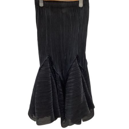 ISSEY MIYAKE FETE イッセイミヤケ 変形 プリーツ スカート 希少 SIZE 3 IF72FG704 ブラック