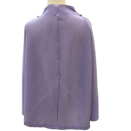 ISSEY MIYAKE イッセイミヤケ 変形 プリーツ  カーディガン SIZE 2 IM12FD920 ラベンダー