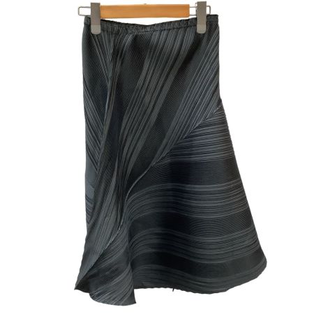 ISSEY MIYAKE イッセイミヤケ 変形 プリーツ スカート SIZE 2 IM93FG709 グレー