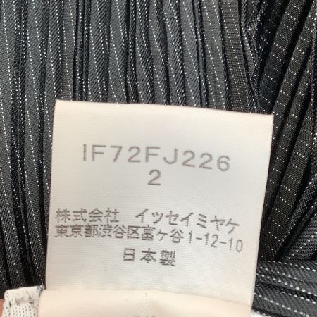  ISSEY MIYAKE FETE A.POC イッセイミヤケ 変形プリーツ  カーディガン SIZE 2 IF72FJ226 ブラック