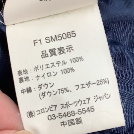 Columbia コロンビア メンズ ダウンジャケット SIZE XL ネイビー