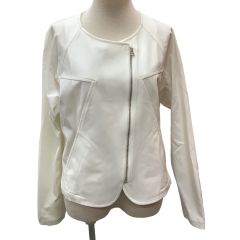 ISSEY MIYAKE イッセイミヤケ ジャケット ブルゾン SIZE 2 IM11FD012 ホワイト Bランク