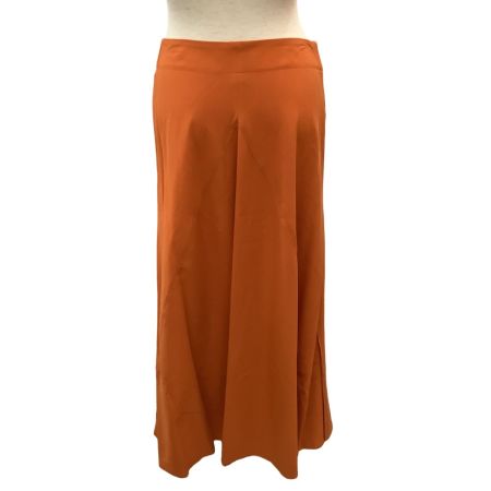 ISSEY MIYAKE イッセイミヤケ 変形 フリル スカート SIZE 2 IM63FG517 オレンジ