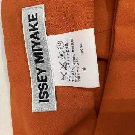 ISSEY MIYAKE イッセイミヤケ 変形 フリル スカート SIZE 2 IM63FG517 オレンジ