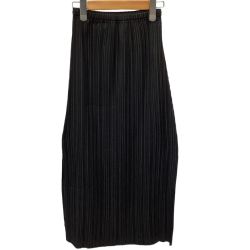 ISSEY MIYAKE FETE A.POC イッセイミヤケ プリーツ スカート　SIZE 2 IF64FG742 ブラック Bランク