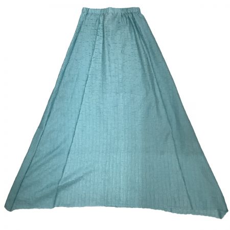  ISSEY MIYAKE イッセイミヤケ プリーツ ヒビ加工 スカート SIZE 2 IM71-FG914 エメラルドグリーン