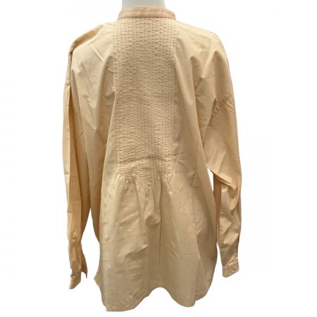  ISSEY MIYAKE イッセイミヤケ アイエス 花モチーフ シャツ SIZE M IS31-FJ004 オレンジ