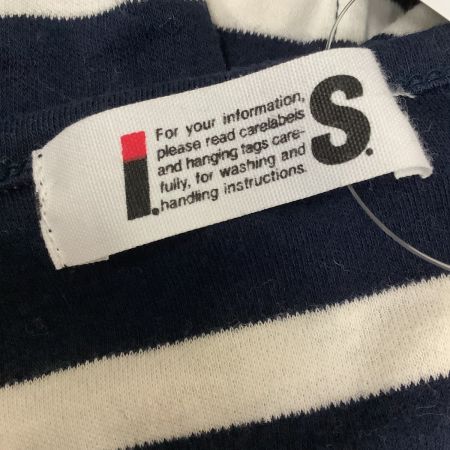 ISSEY MIYAKE イッセイミヤケ アイエス ワンピース ボーダー SIZE M RY21010 ネイビー