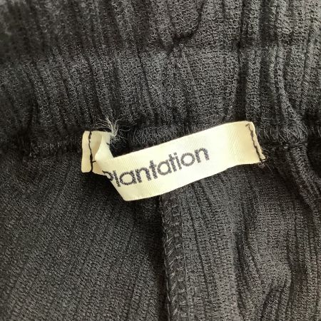 plantation プランテーション ISSEY MIYAKE イッセイミヤケ パンツ SIZE M PL41-JF352 ブラック