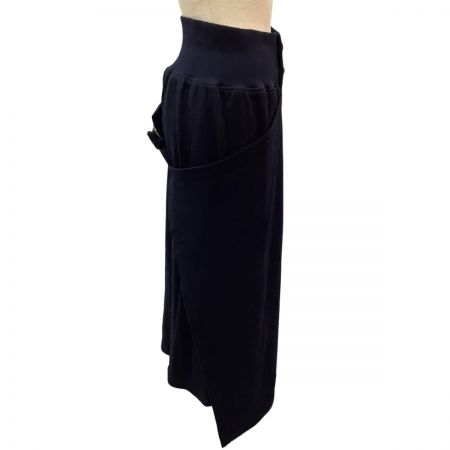  ISSEY MIYAKE イッセイミヤケ I.S,  アイエス 巻きスカート SIZE S RY51409 ネイビー