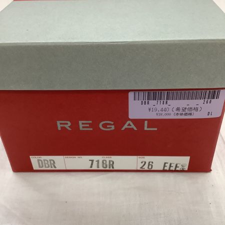  REGAL リーガル メンズ レースアップシューズ ドレスシューズ SIZE 26cm ブラウン
