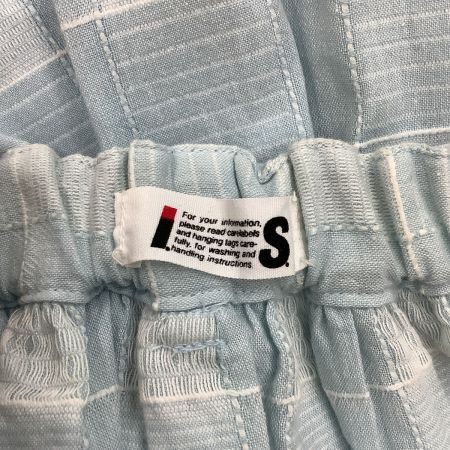I.S. ISSEY MIYAKE アイエス イッセイミヤケ スカート チェック SIZE M IS22-FG037 スカイブルー