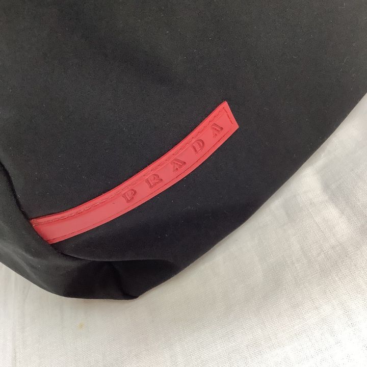PRADA プラダ スポーツ ミニボストンバッグ ブラック - 中古バッグ