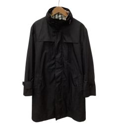 BURBERRY LONDON バーバリーロンドン メンズ ダウンジャケット ダウンコート ダウン90％ SIZE LL ブラック Bランク