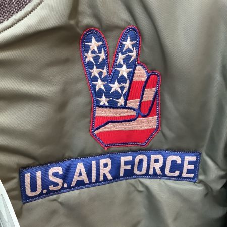  BUZZ RICKSON'S バズ リクソンズ メンズ フライトジャケット タグ付き 未使用 SIZE S　PEANUTS スヌーピー BR13292 オリーブ