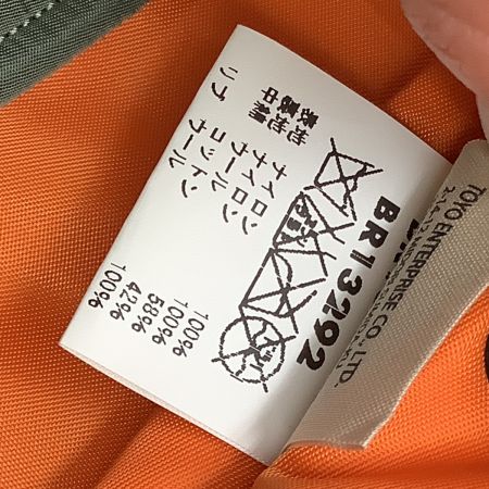  BUZZ RICKSON'S バズ リクソンズ メンズ フライトジャケット タグ付き 未使用 SIZE S　PEANUTS スヌーピー BR13292 オリーブ