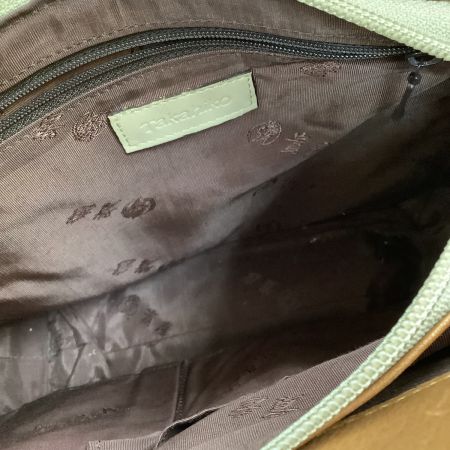 貴彦 レディース ハンドバッグ レザー パイソン パッチワーク キャメル