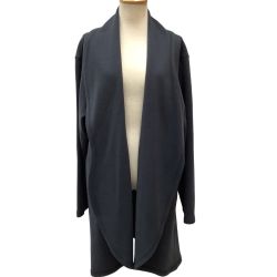 ♪♪ JURGEN LEHL ヨーガンレール レディース ロングカーディガン SIZE M グレー Cランク