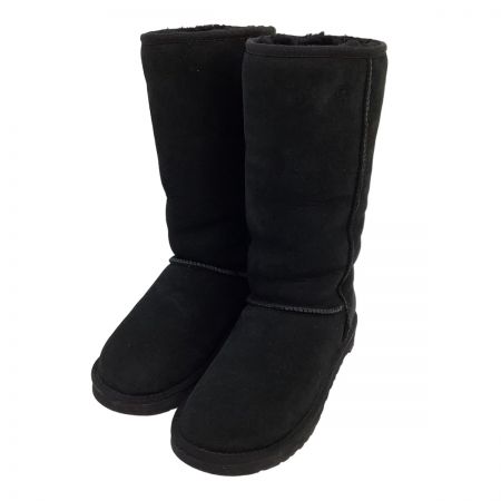  UGG アグ レディース ロング ムートンブーツ SIZE 25cm F10010D ブラック