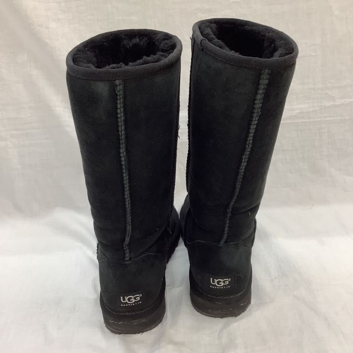 UGG アグ レディース ロング ムートンブーツ SIZE 25cm F10010D ブラック｜中古｜なんでもリサイクルビッグバン