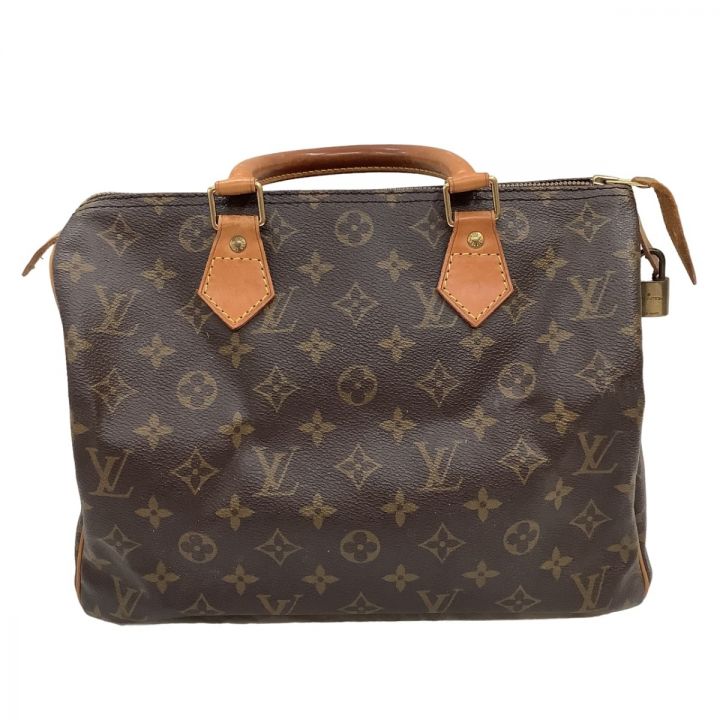 LOUIS VUITTON ルイヴィトン ハンドバッグ モノグラム スピーディ30 SP0994 ブラウン｜中古｜なんでもリサイクルビッグバン