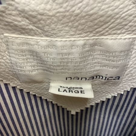  nanamica ナナミカ メンズ ブルゾン SIZE L SUAS507 ネイビー