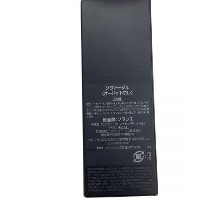  Dior ディオール 香水 ソヴァージュ30m オードゥ トワレ