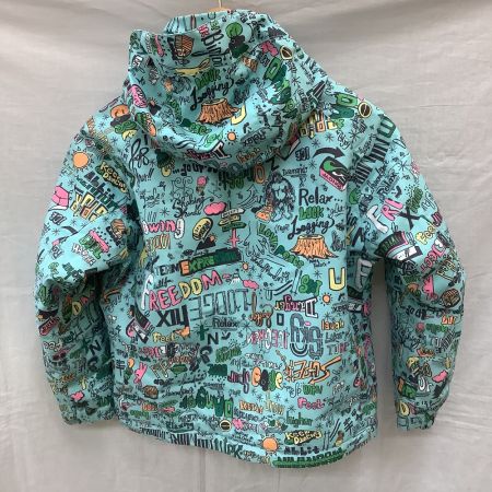  MIZUNO ミズノ キッズ 子供  女の子 スノーウェア スキーウェア つなぎ SIZE 130cm 上 ミント、下 イエロー