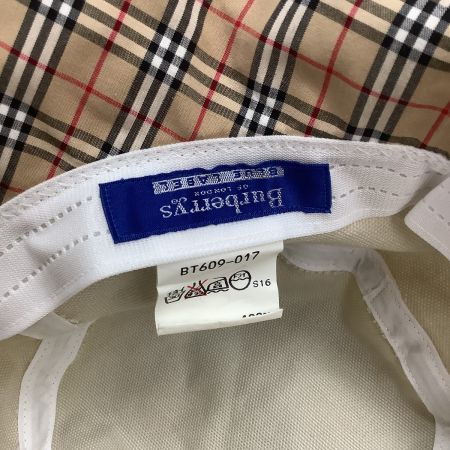  BURBERRY BLUE LABEL バーバリーブルーレーベル 帽子 ハット チェック ベージュ