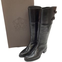♪♪ SARTORE サルトル レディース ロングブーツ SIZE 38 SR2401 ブラック Sランク