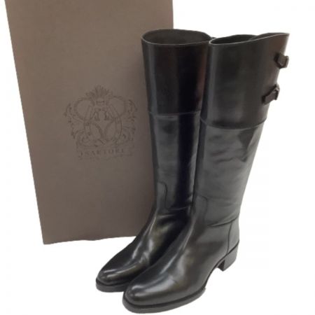  SARTORE サルトル レディース ロングブーツ SIZE 38 SR2401 ブラック