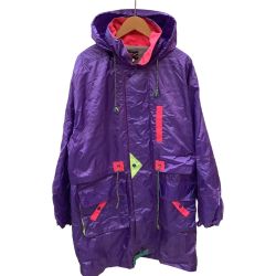 ROY club Vintage 古着 メンズ ナイロンジャンパー SIZE L ネオンカラー Bランク