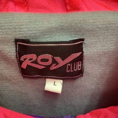 ROY club Vintage 古着 メンズ ナイロンジャンパー SIZE L ネオンカラー