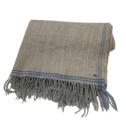 ♪♪ 45rpm 45アールピーエム マフラー  水色×グレー Bランク