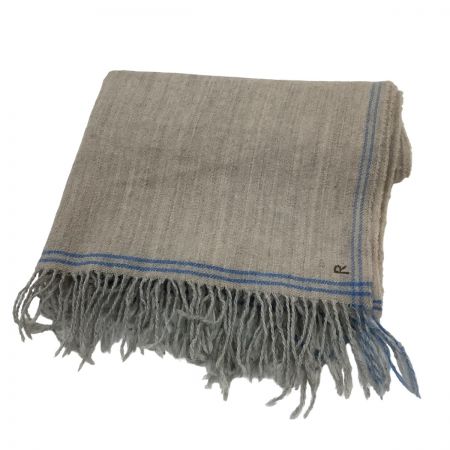  45rpm 45アールピーエム マフラー  水色×グレー