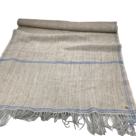  45rpm 45アールピーエム マフラー  水色×グレー