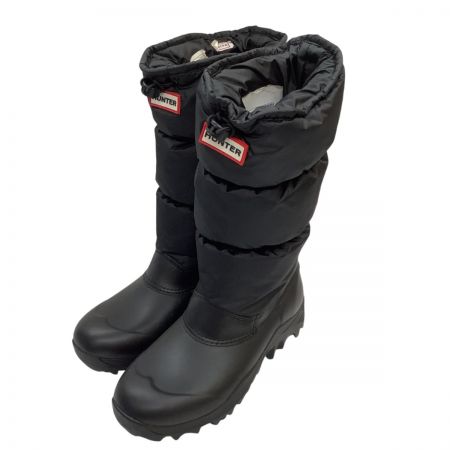  HUNTER ハンター レディース スノーブーツ SIZE UK6(24.5cm) ブラック